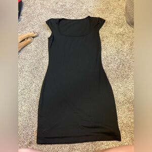 Shein bodycon mini dress, in black, size 6